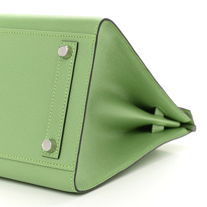Hermes Epsom Sellier Birkin 30 Vert Criquet 10 of 14