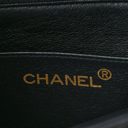 Chanel Lambskin Quilted Medium Single Flap Black 6 of 37