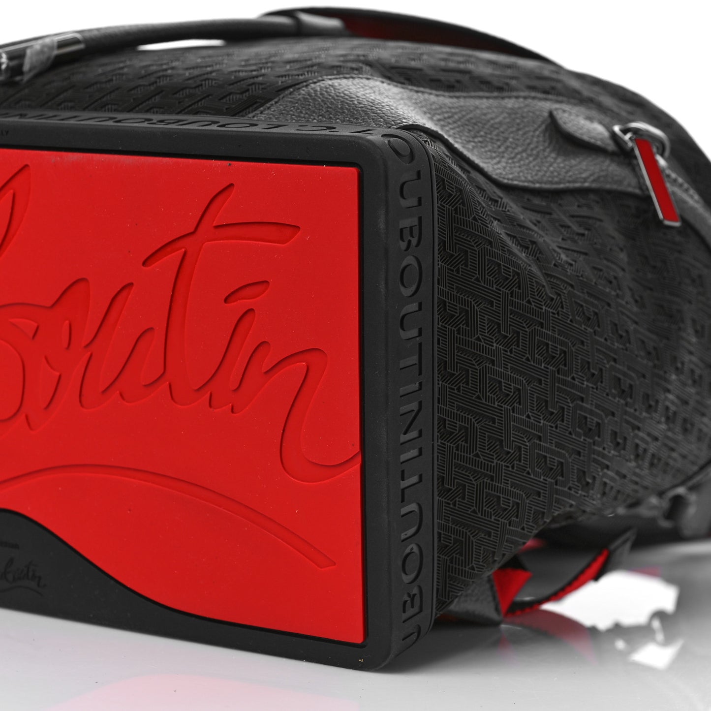 Nylon Monogram Print Explorafunk Backpack Black