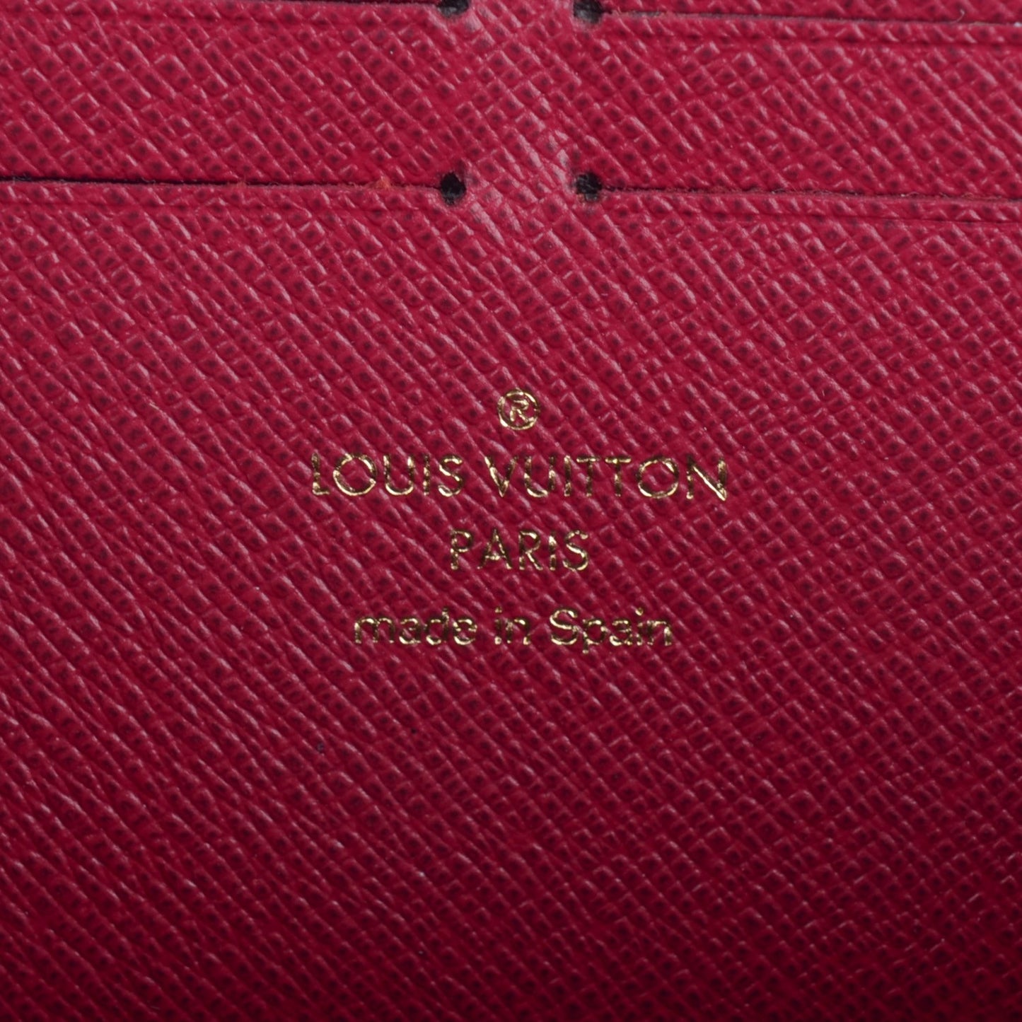 Monogram Clemence Wallet Fuchsia