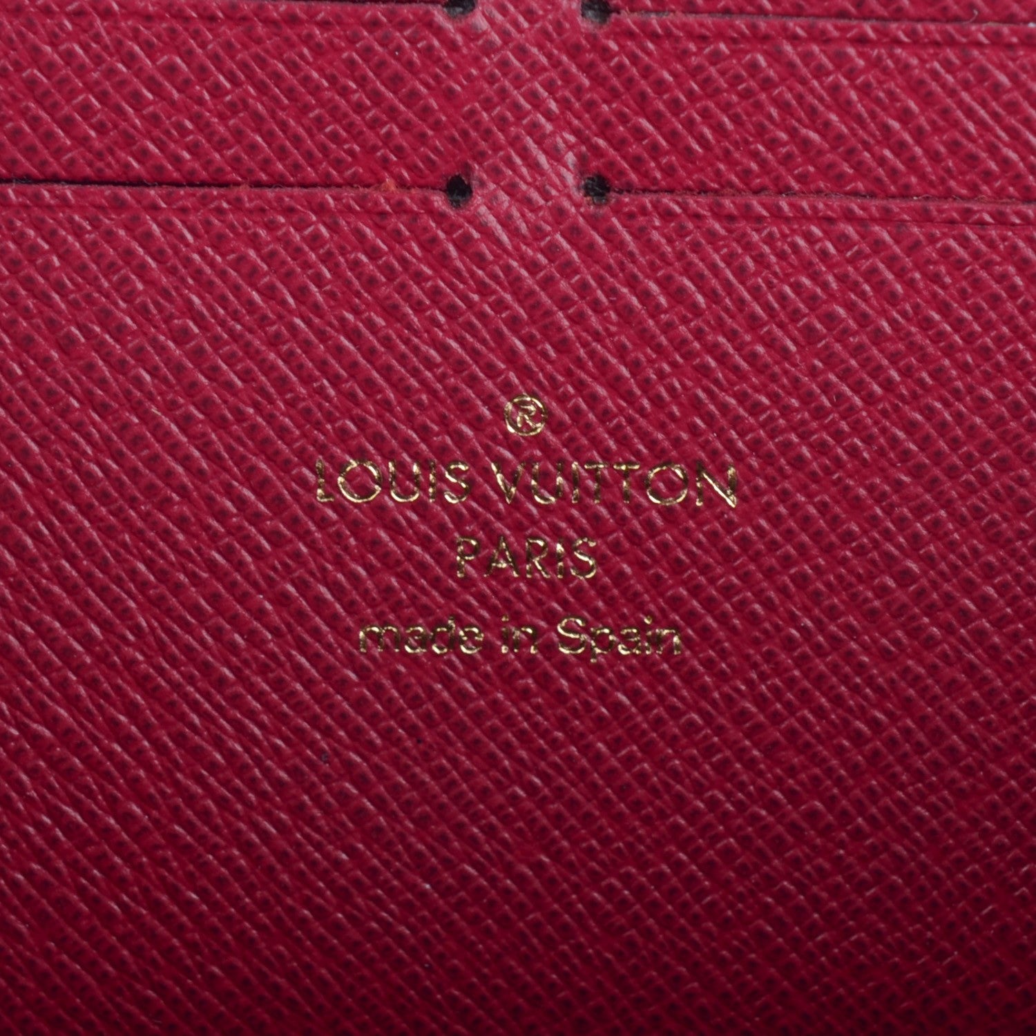 Louis Vuitton Monogram Clemence Wallet Fuchsia 6 of 7