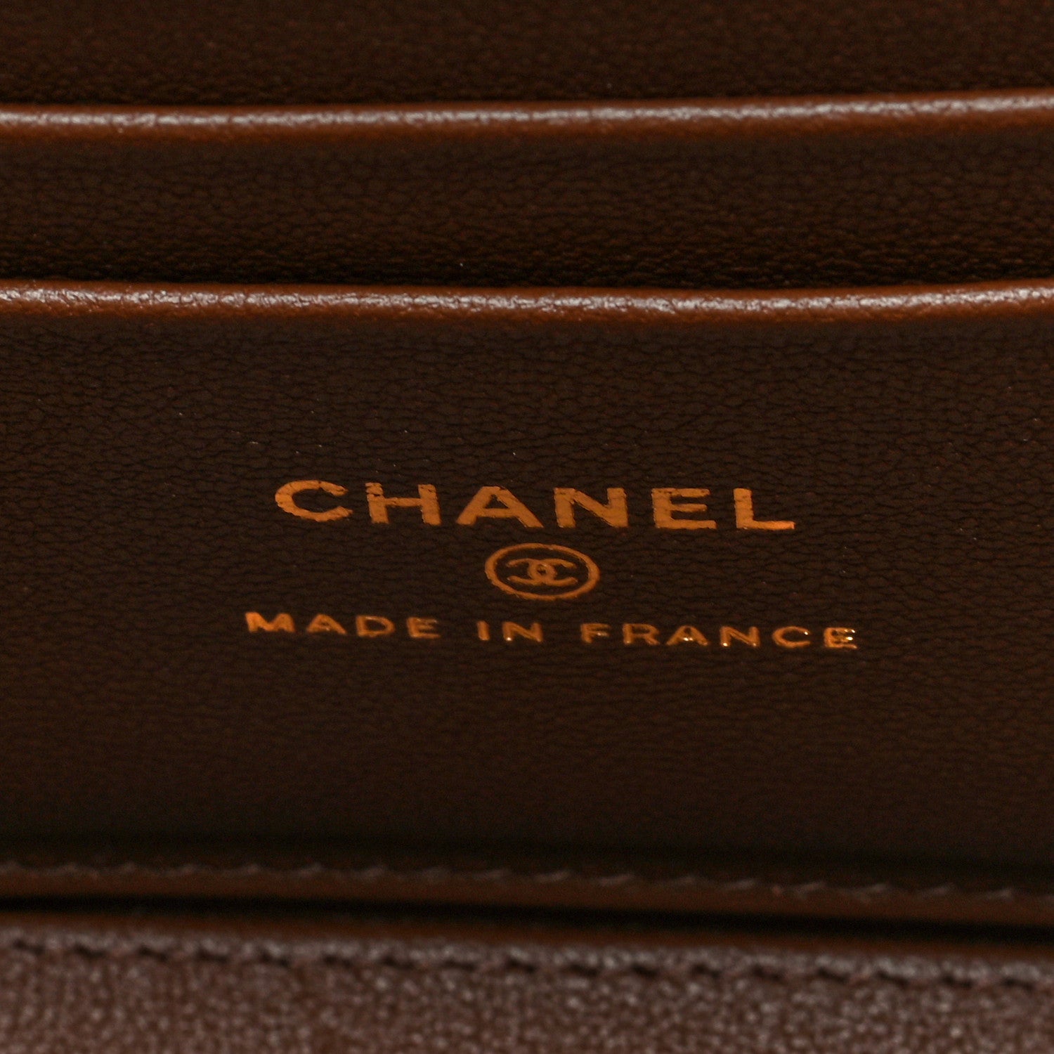Chanel Tweed Small Top Handle Vanity Case With Chain Brown Multicolor 6 of 11