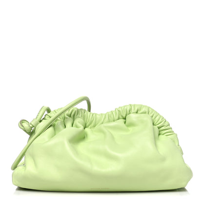 Mansur Gavriel Lambskin Mini Cloud Clutch Mint 1 of 9