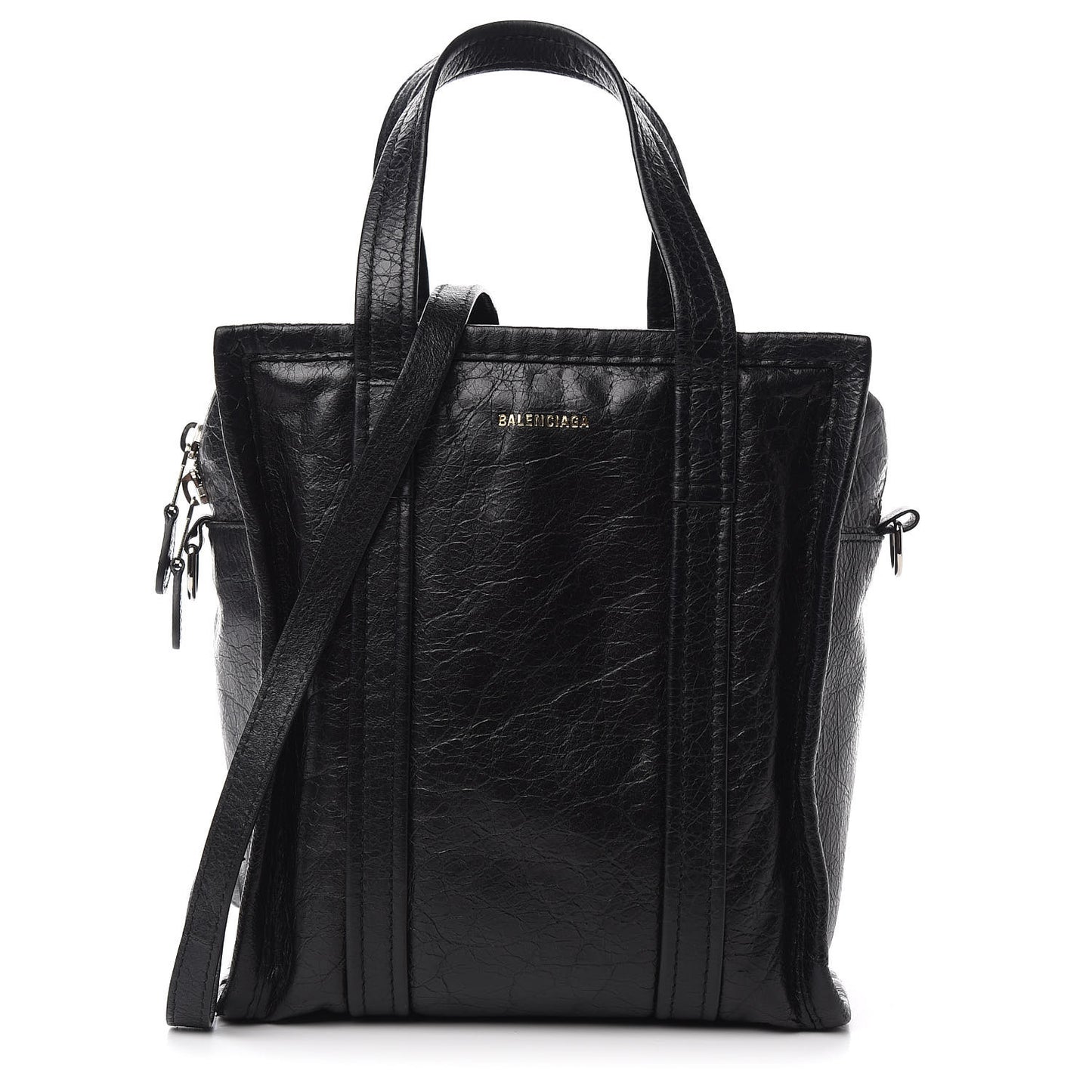 Agneau XS Bazar Shopper Tote Black