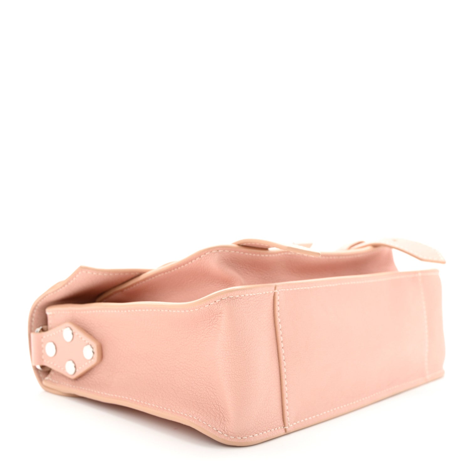 Proenza Schouler Calfskin Topstitch Tiny PS1 Satchel Pale Pink 4 of 11