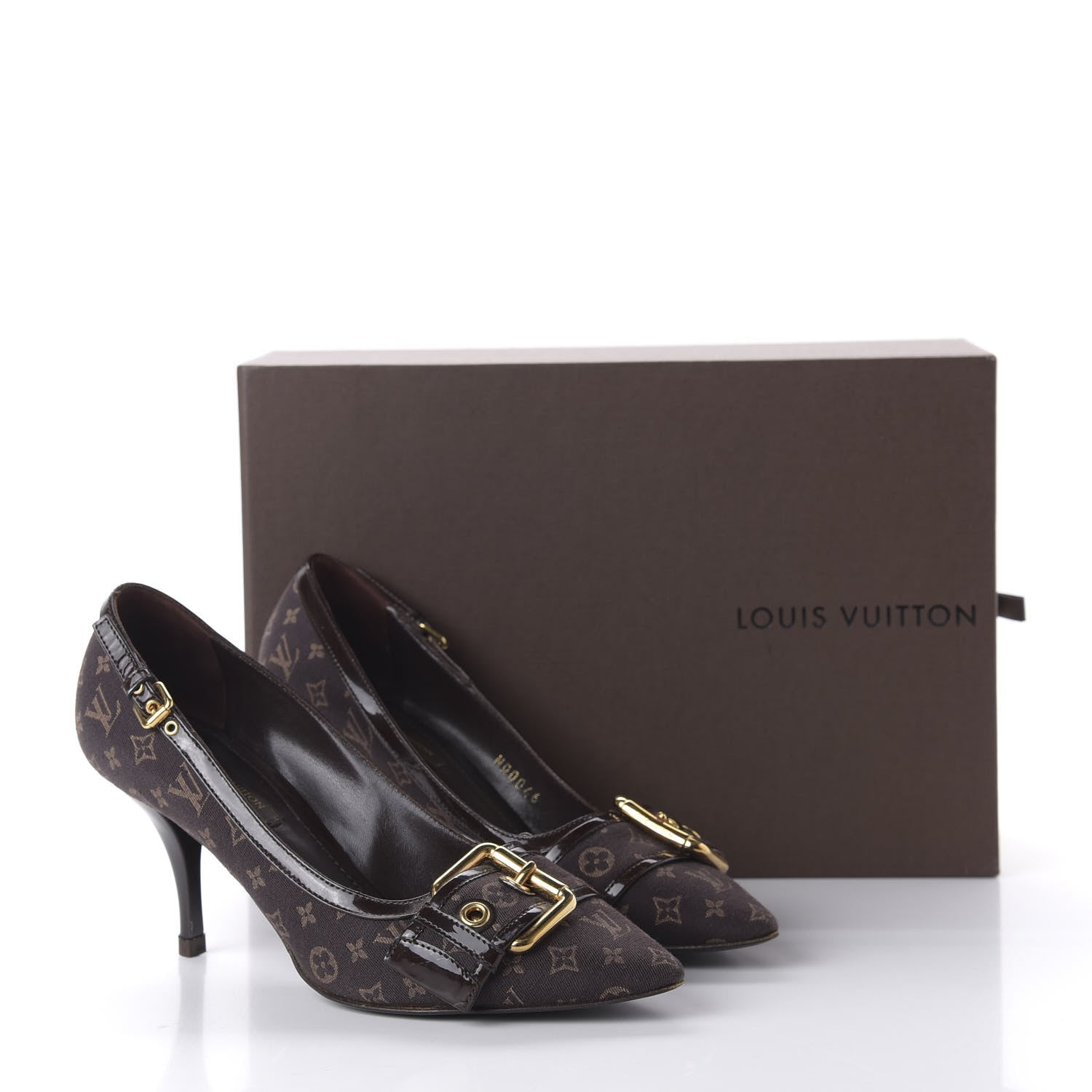 Louis Vuitton Monogram Idylle Pumps 35.5 Fusain 9 of 11