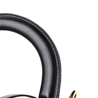 Christian Dior Lambskin Cannage Medium Lady Dior Black 13 of 15