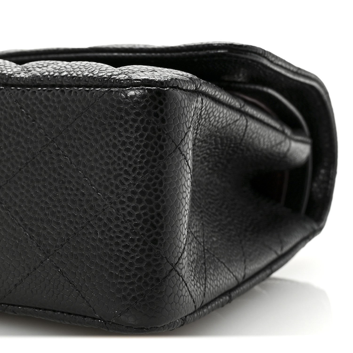 Chanel Caviar Quilted Medium Double Flap Black 10 of 10