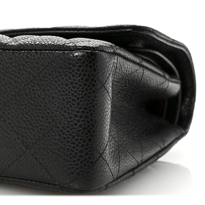 Chanel Caviar Quilted Medium Double Flap Black 10 of 10