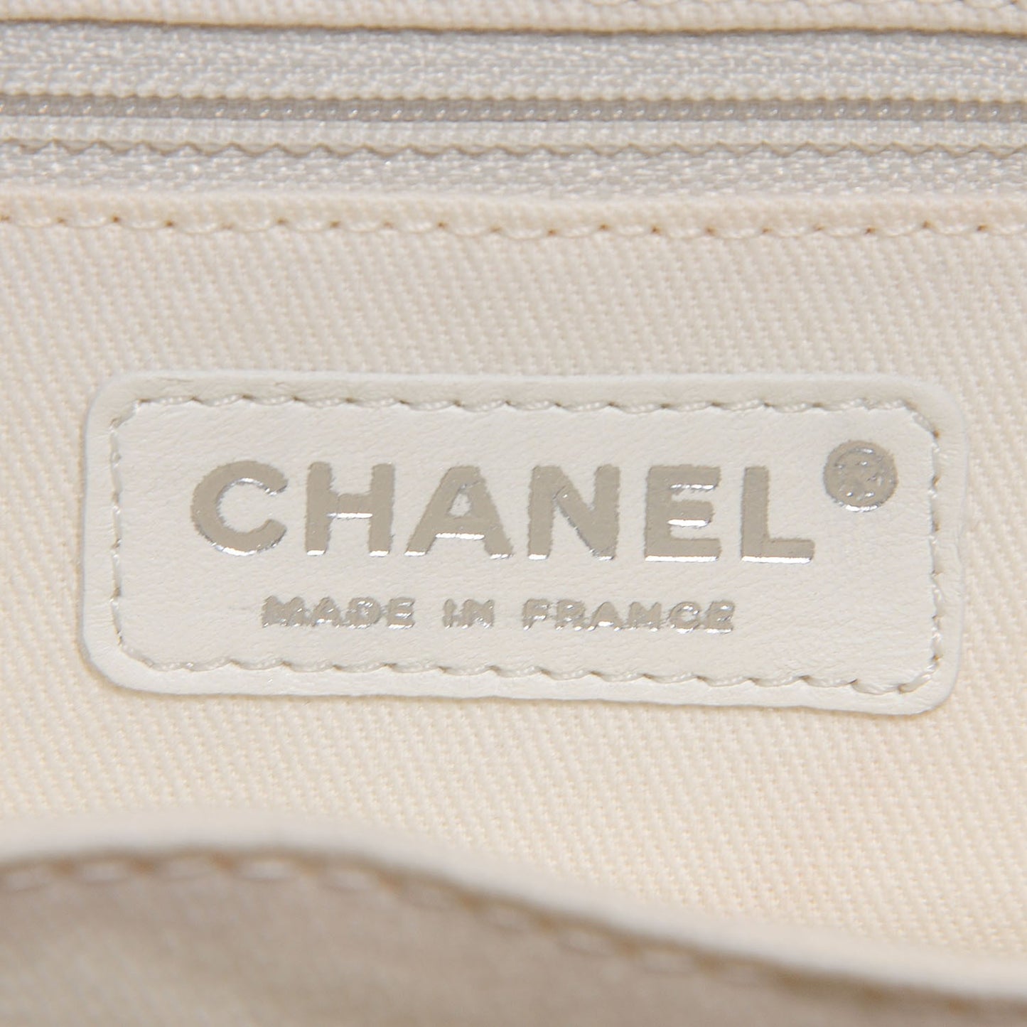 Caviar Quilted Timeless Accordion Flap White