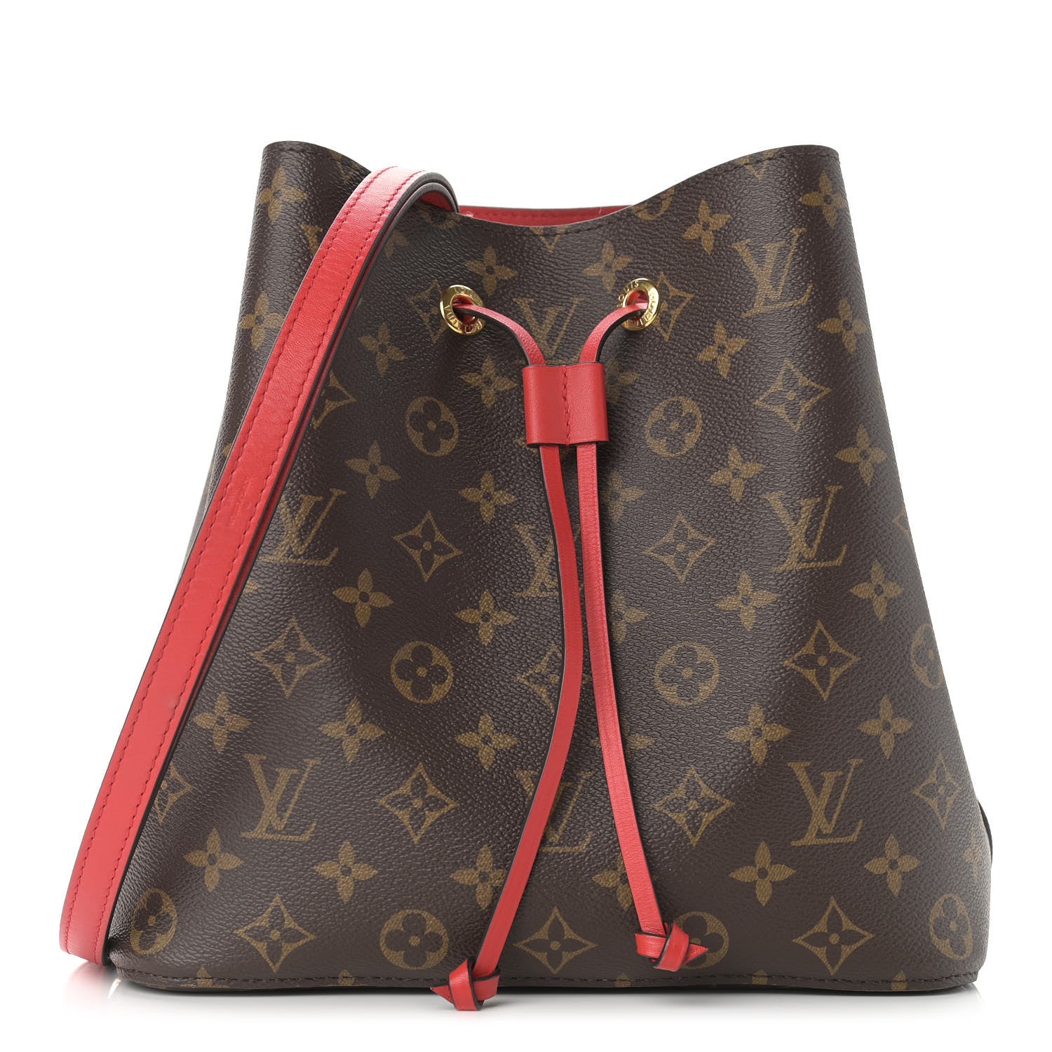 Louis Vuitton Monogram Neonoe MM Coquelicot 1 of 12