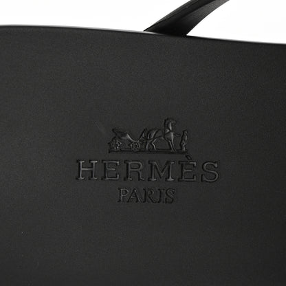 Hermes Rubber Womens Egerie Sandals 41 Black 8 of 9