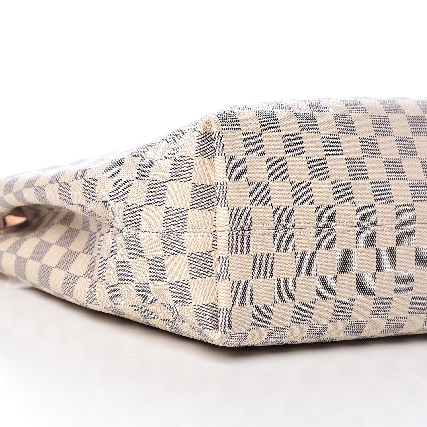 Louis Vuitton Damier Azur Graceful MM Rose Ballerine 9 of 12