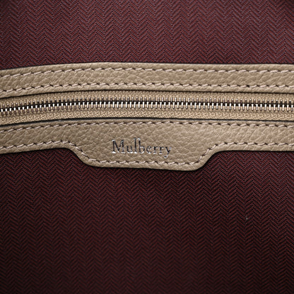 Mulberry Small Classic Grain Calfskin Belgrave Double Document Holder Solid Grey 7 of 11