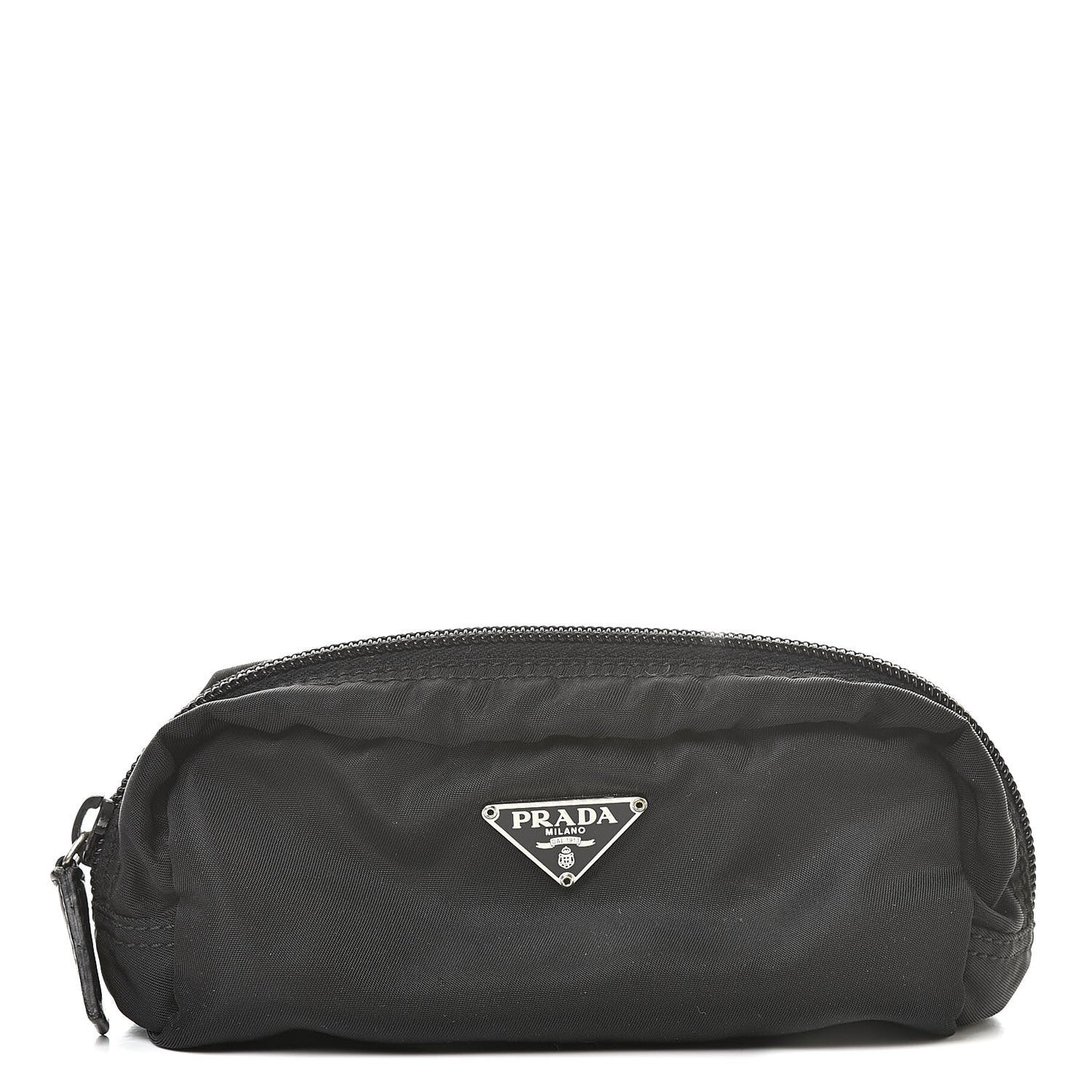 Nylon Vela Cosmetic Pouch Black