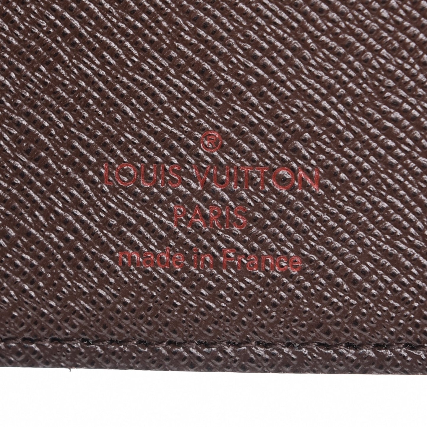 Damier Ebene Medium Ring Agenda Cover