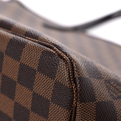 Louis Vuitton Damier Ebene Neo Neverfull MM Rose Ballerine 11 of 13