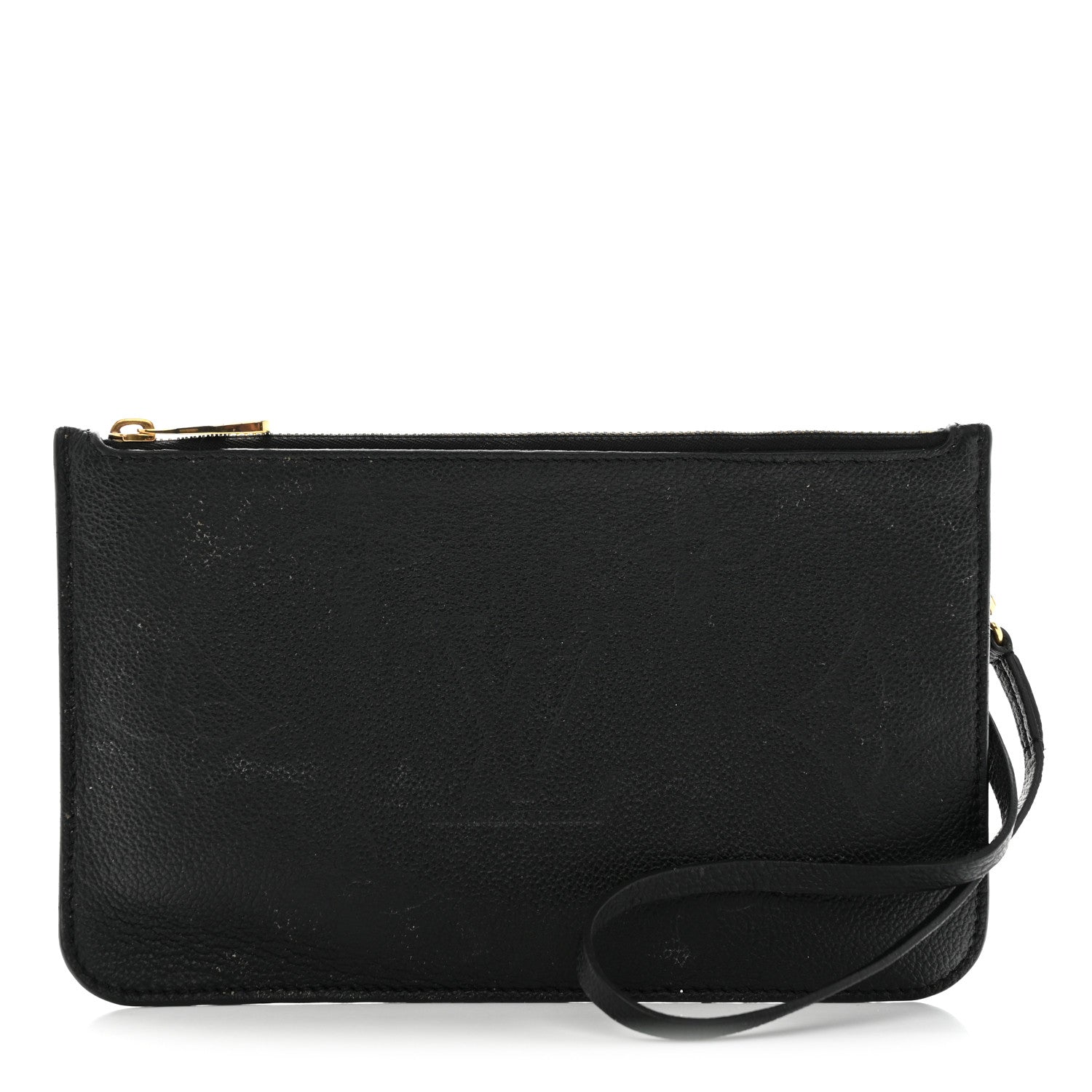 Louis Vuitton Empreinte Monogram Giant Neverfull MM Pochette Black 1 of 16