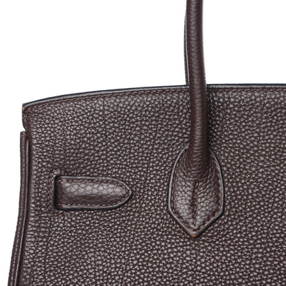 Hermes Togo Birkin 30 Chocolate 27 of 30