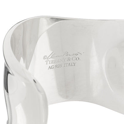 Tiffany Sterling Silver Small Elsa Peretti Right Wrist Bone Cuff Bracelet 3 of 3