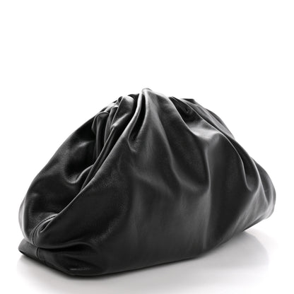 Bottega Veneta Smooth Butter Calf The Pouch Oversized Clutch Black 3 of 11
