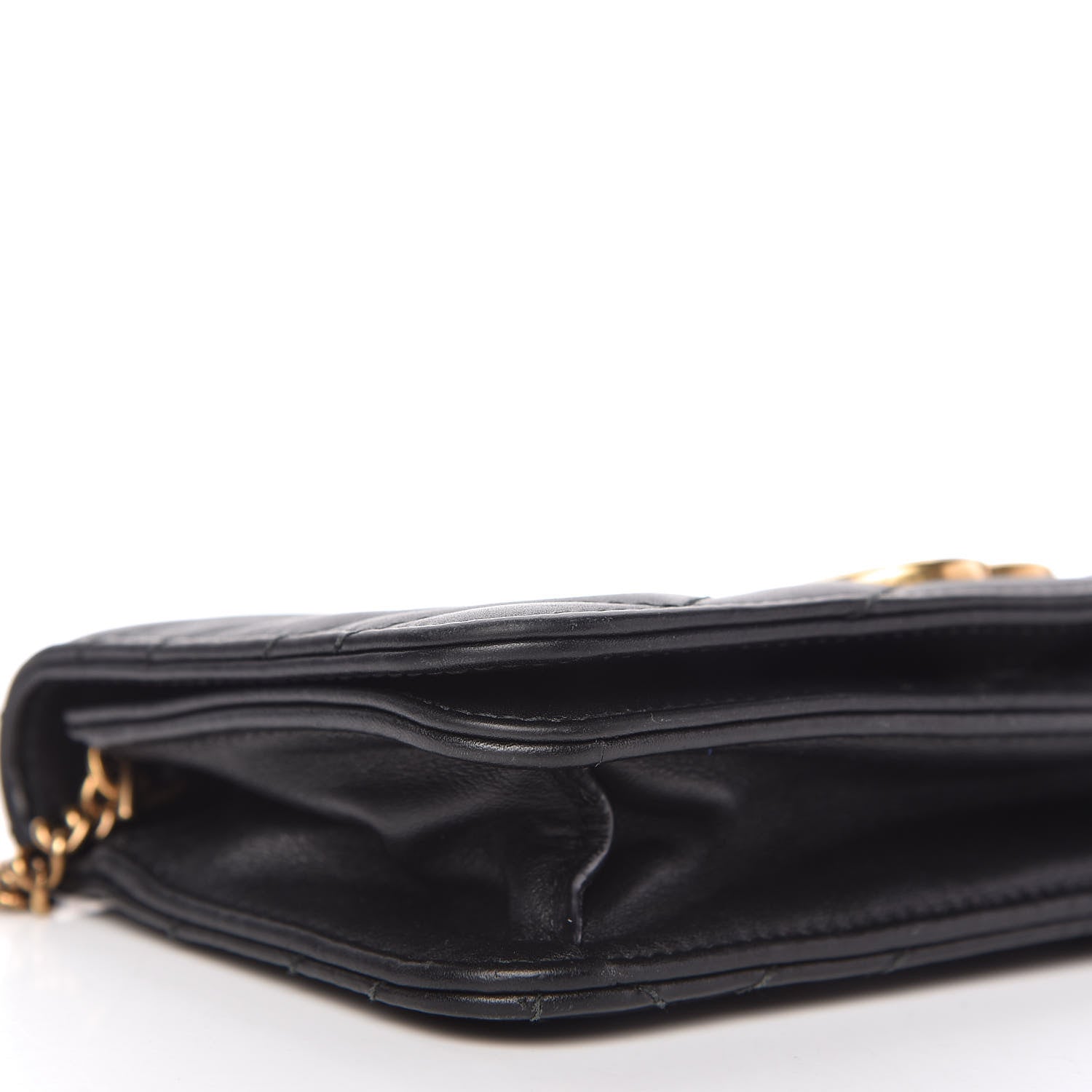 Gucci Calfskin Matelasse GG Marmont Mini Bag Black 6 of 9
