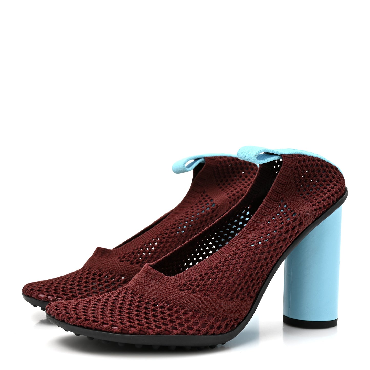 Cotton Knit Mesh Atomic Boots 40 Cherry Drip
