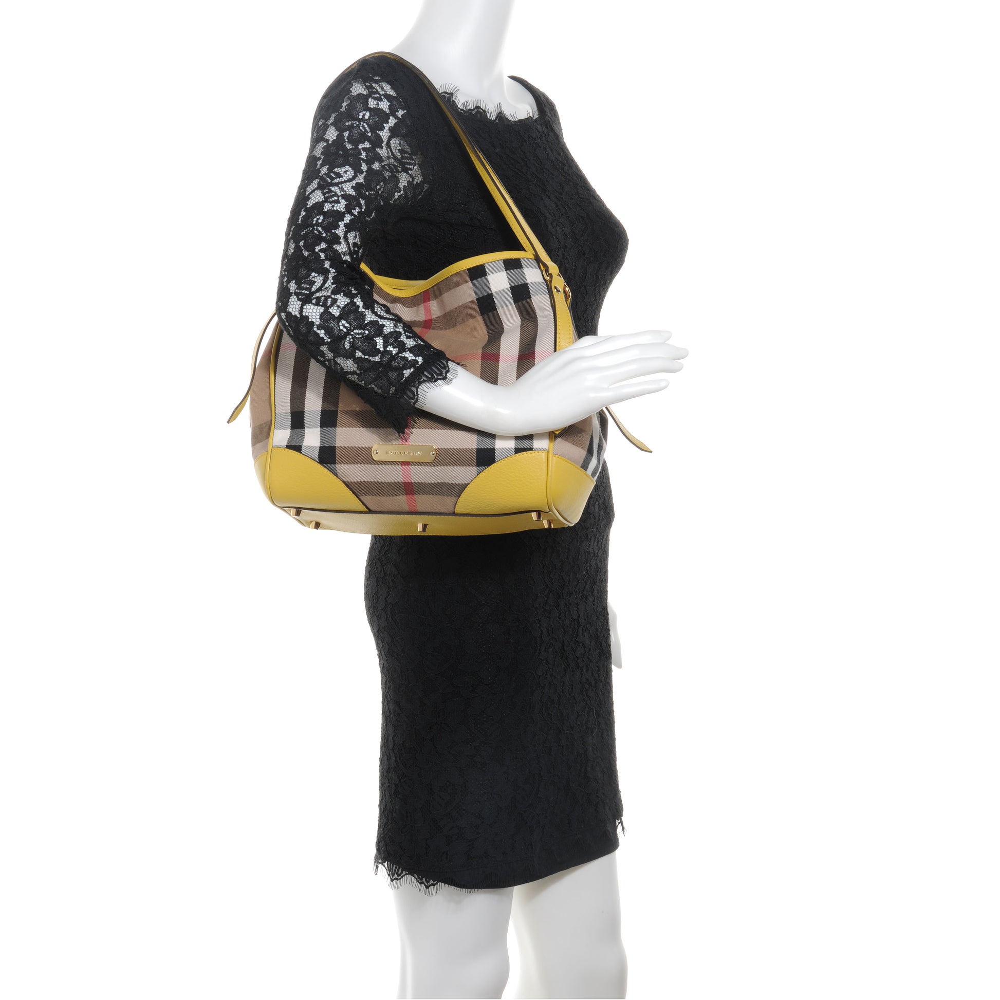 Burberry House Check Canterbury Hobo Yellow 2 of 11