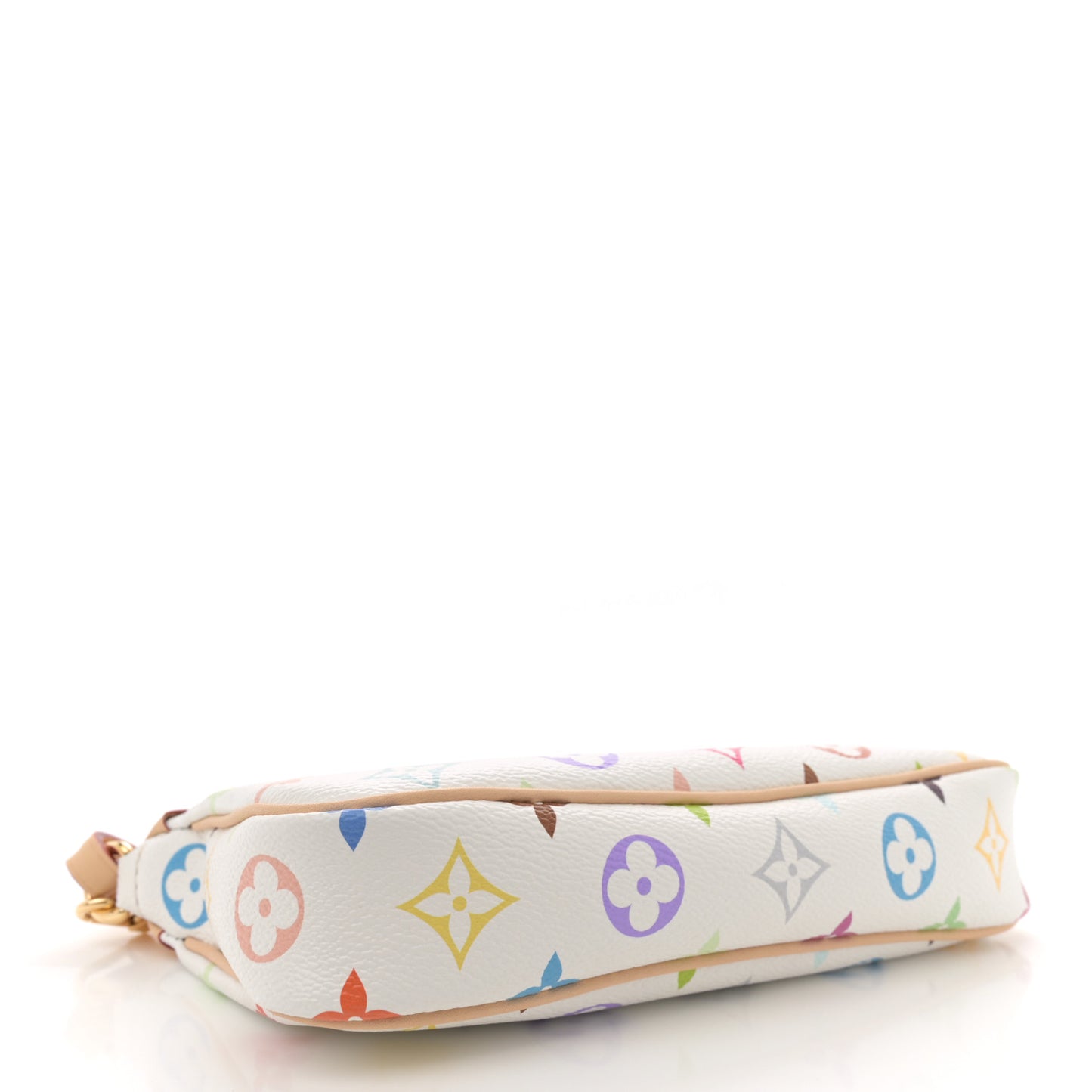LV X TM Monogram Multicolor Pochette Accessories White