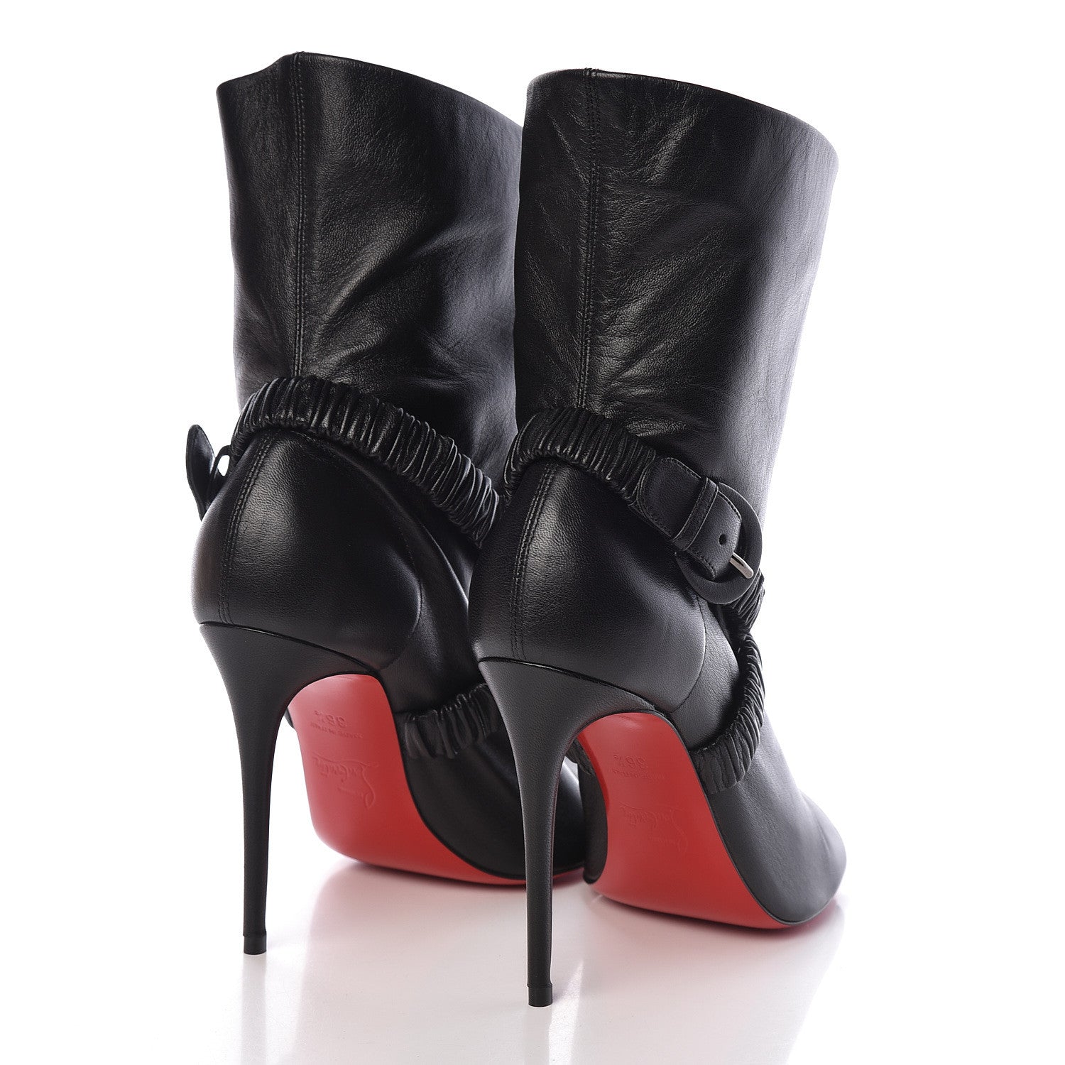 Christian Louboutin Nappa Survissima 100 Ankle Boots 36.5 Black 4 of 8