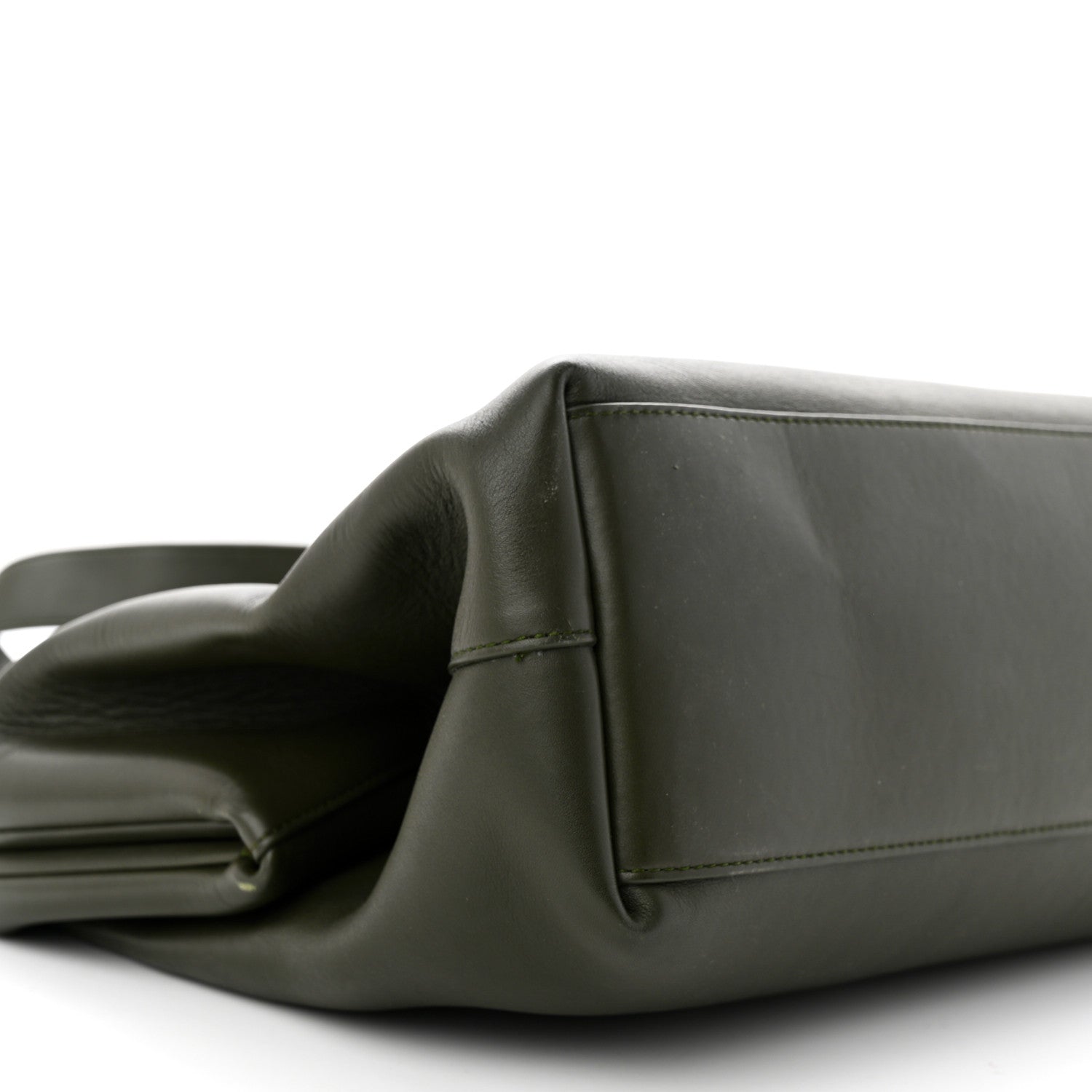 Bottega Veneta Calfskin Large The Point Triangle Bag Camping 8 of 11