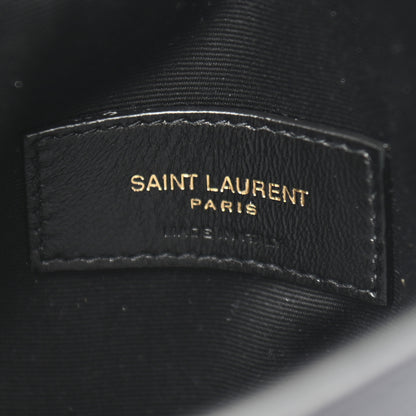 Saint Laurent Grain De Poudre Uptown Baby Pouch Black 6 of 7