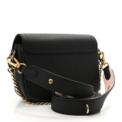 Louis Vuitton Grained Calfskin Lockme Tender Black 3 of 12