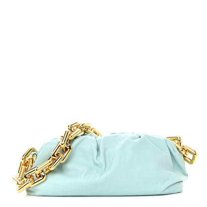 Bottega Veneta Calfskin The Pouch Chain Spearmint 1 of 10