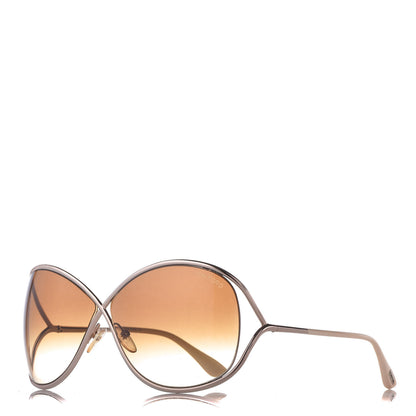 Tom Ford Miranda Crossover Sunglasses TF130 Gold 1 of 7