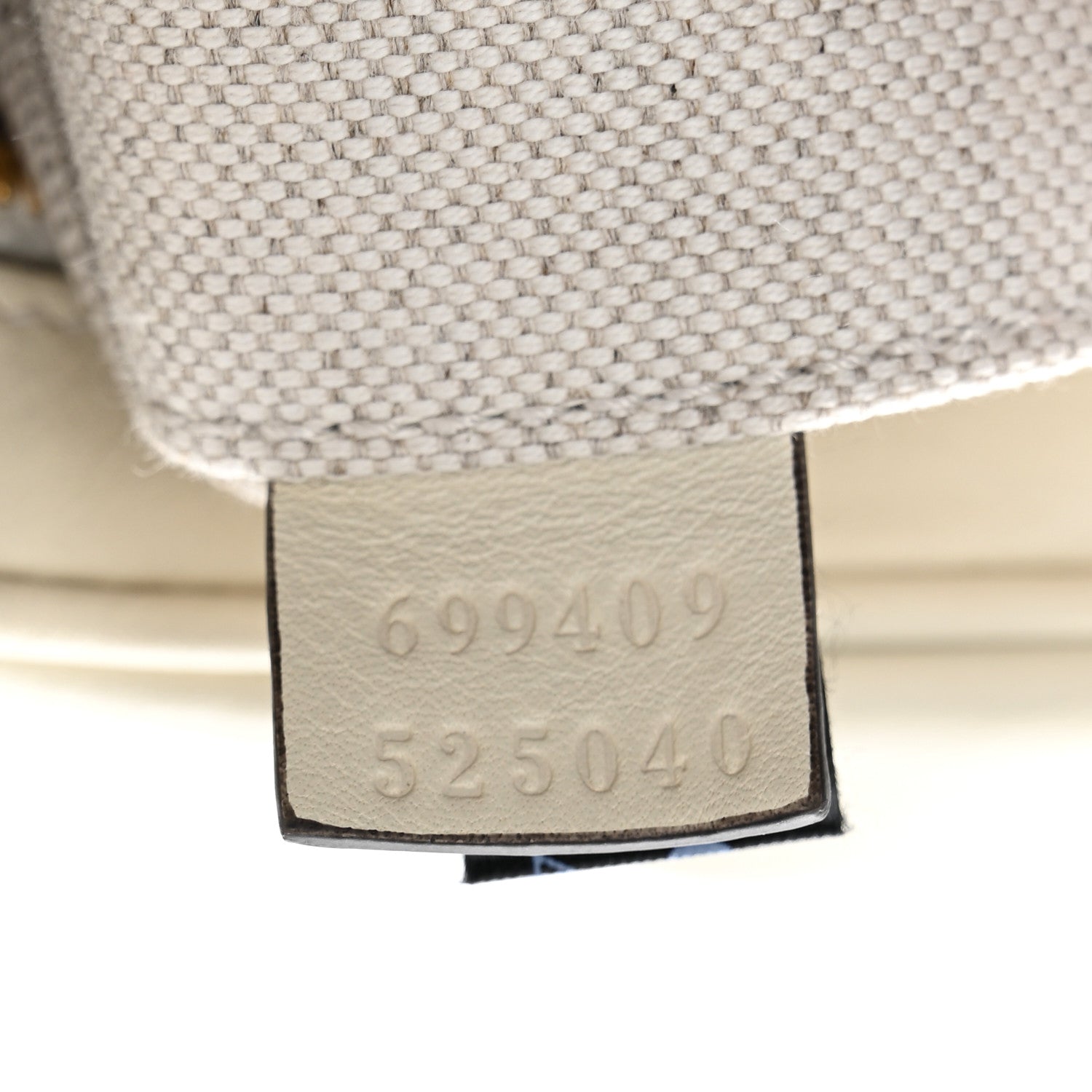 Gucci Aria Calfskin Web Small Attache Shoulder Bag White 7 of 10