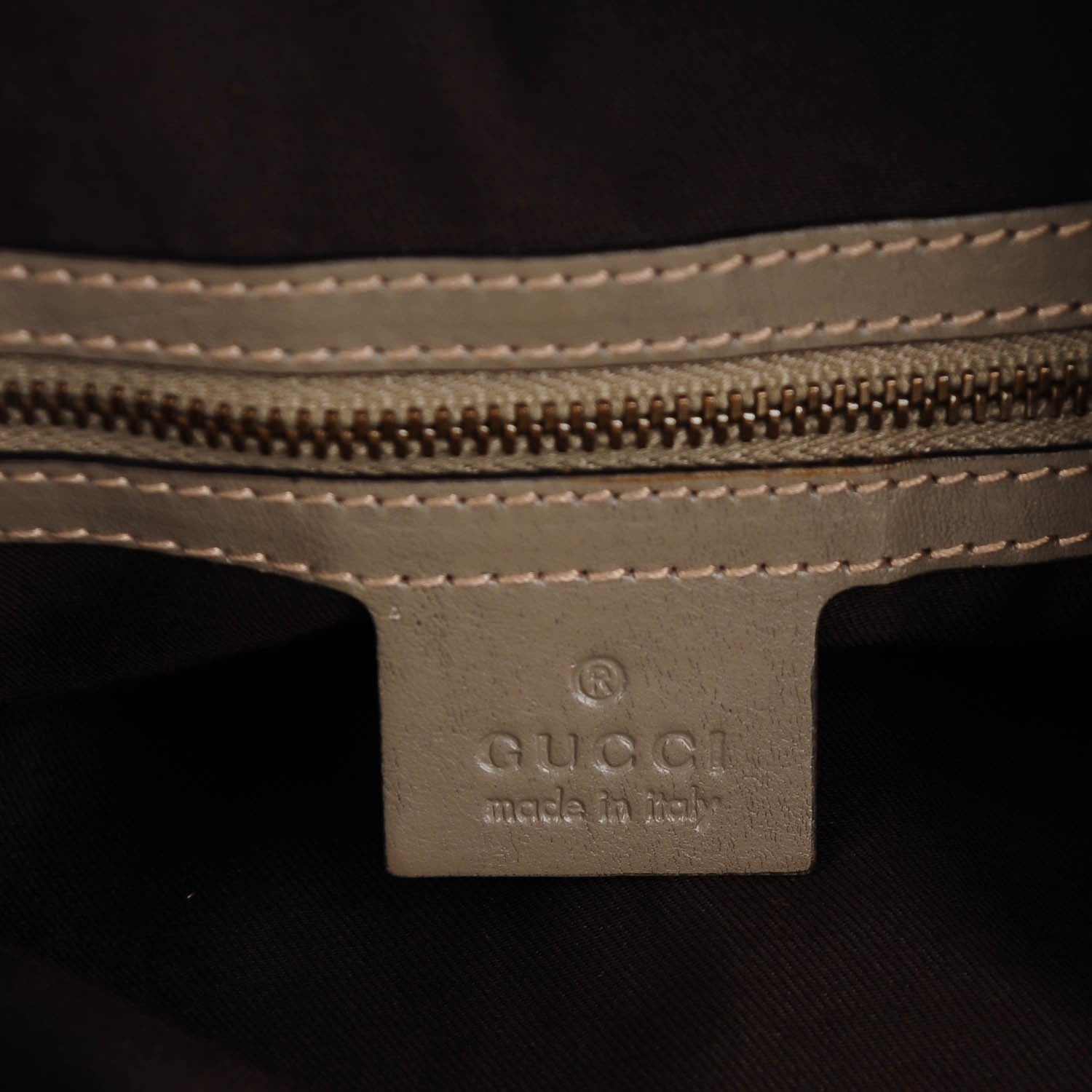 Gucci Monogram Large Jockey Hobo Grey 6 of 7