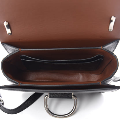 Burberry Calfskin Small D-Ring Bag Tan Black 5 of 10