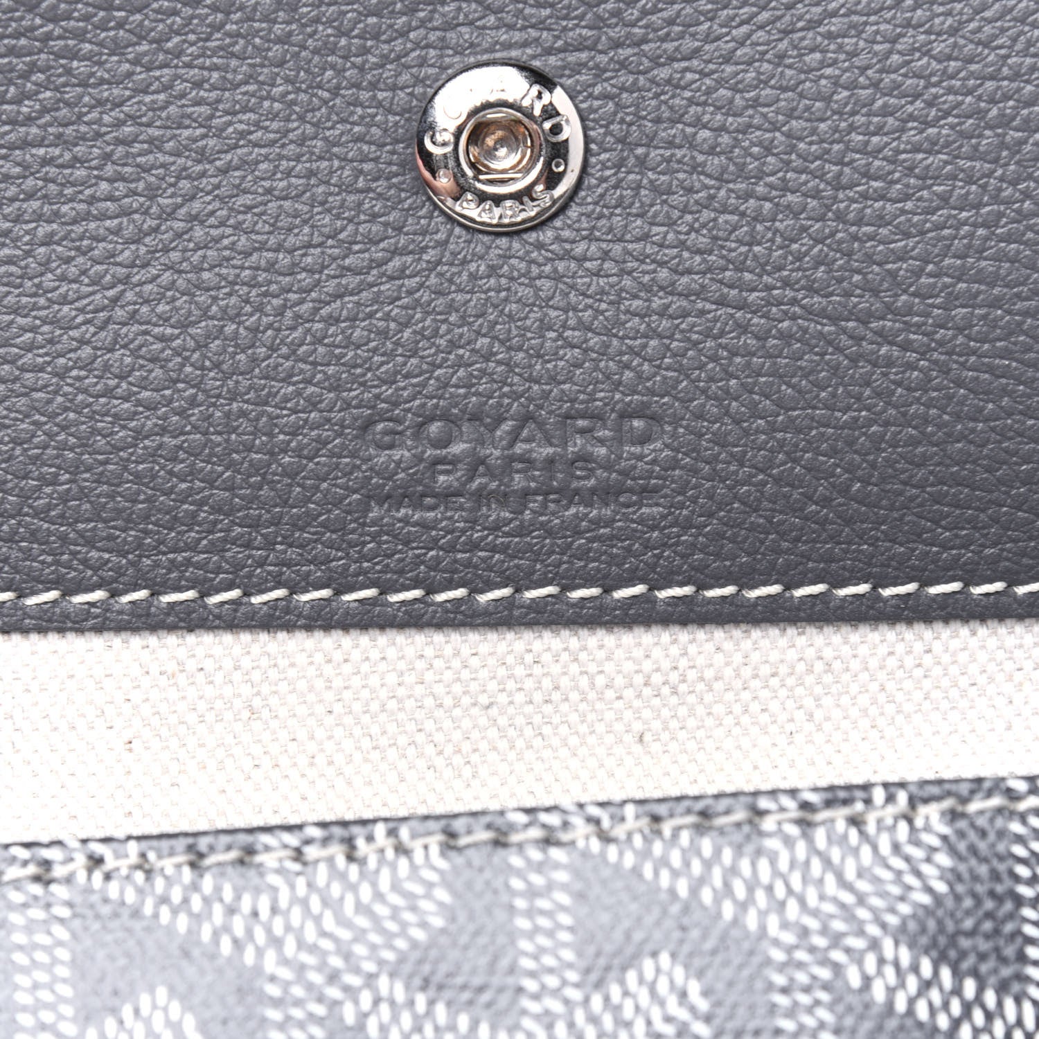 Goyard Goyardine Saint Louis PM Grey 6 of 9
