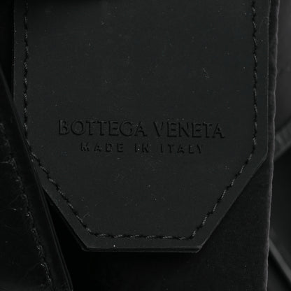 Bottega Veneta Paper Calfskin Maxi Intreccio The Belt Cassette Bag Black 6 of 12