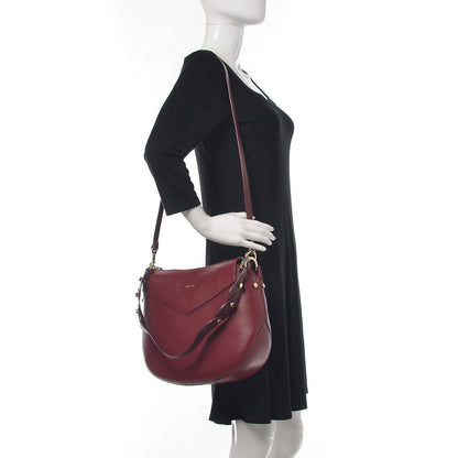 Jimmy Choo Nappa Artie Hobo Vino 2 of 10