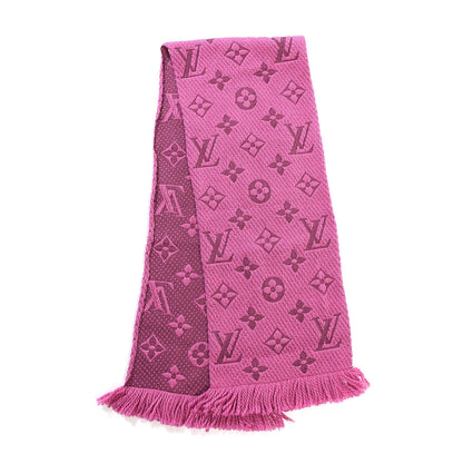 Louis Vuitton Wool Silk Logomania Scarf 3 of 6
