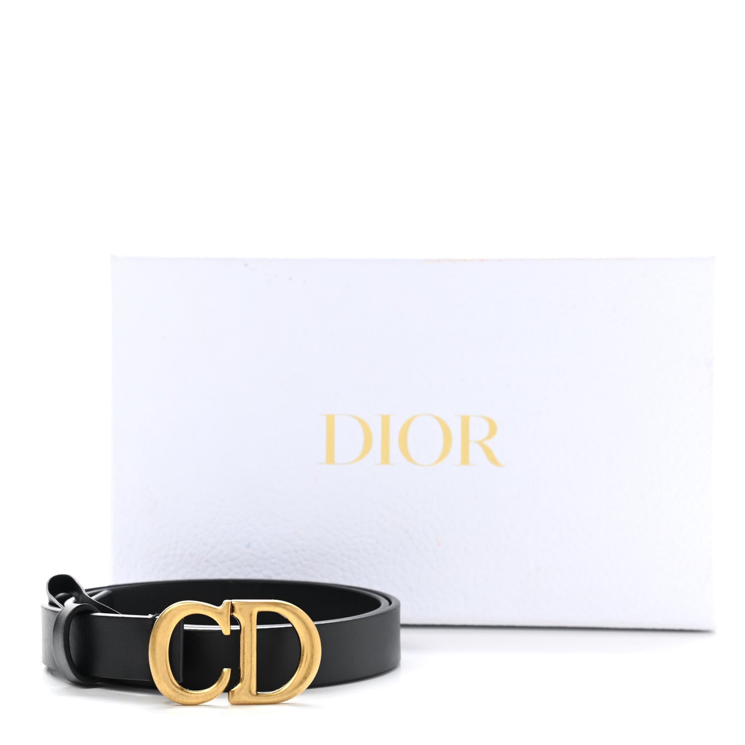 Christian Dior Calfskin CD Belt 70 Black 7 of 7