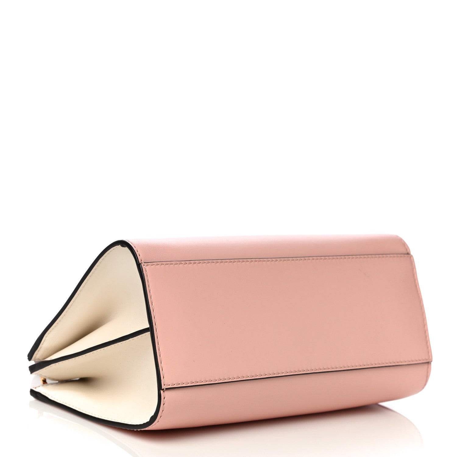 Gucci Nappa Bamboo Web Mini Nymphaea Top Handle Bag Perfect Pink Mystic White 4 of 13