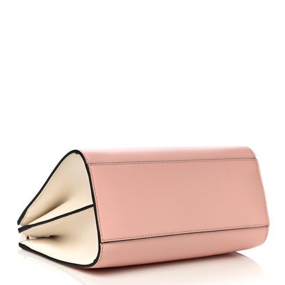 Gucci Nappa Bamboo Web Mini Nymphaea Top Handle Bag Perfect Pink Mystic White 4 of 13