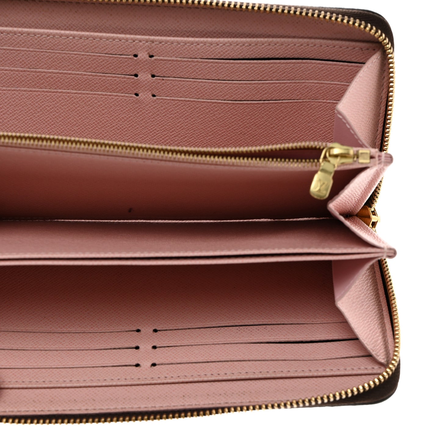 Monogram Zippy Wallet Rose Ballerine