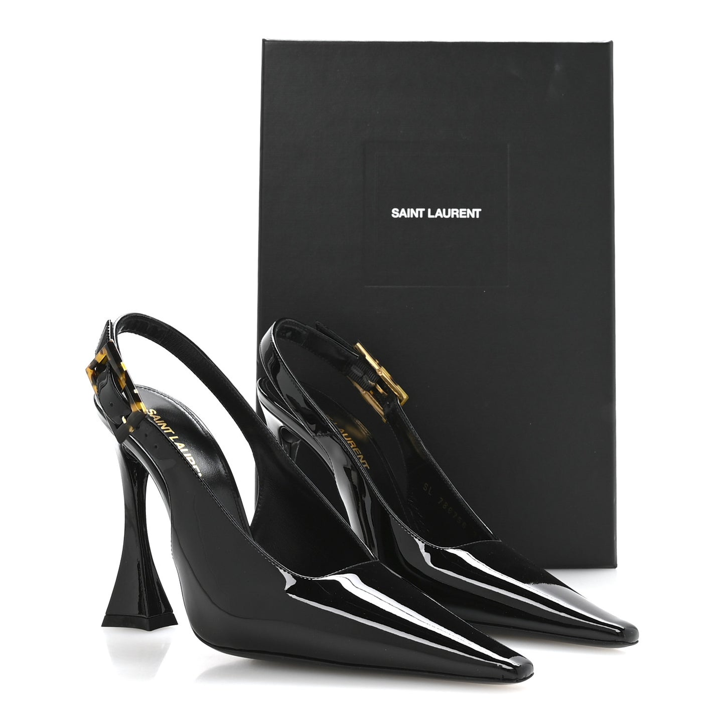 Vernice Grupy Dune 110 Slingback Pumps 37 Black