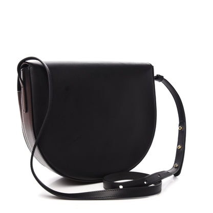 Mansur Gavriel Calfskin Saddle Crossbody Bag Black 3 of 10