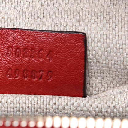 Gucci Pebbled Calfskin Small Soho Disco Bag Tabasco Red 7 of 12