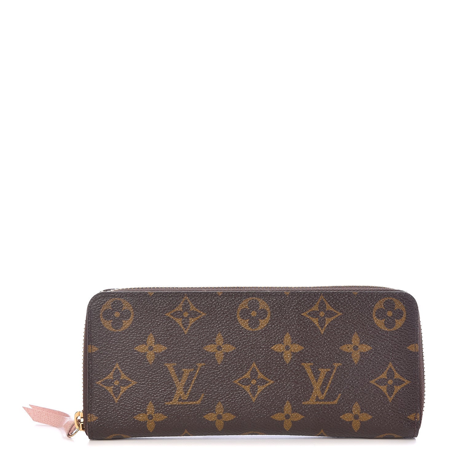 Louis Vuitton Monogram Clemence Wallet Rose Ballerine 1 of 11